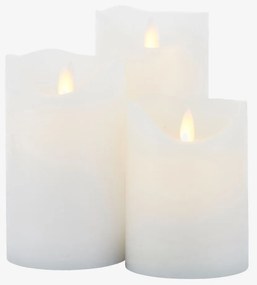 Lumânări LED 3 buc. (înălțime 15 cm) Sara Exclusive – Sirius