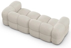 Canapea bej 250 cm Loretto – Cosmopolitan Design