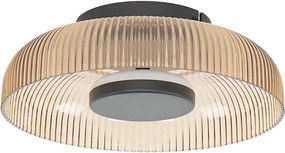 Plafonieră LED ITALUX PASSO WL-36482-YLL-LED, 8 W, 230 V, 3000 K, Ø 25 cm, bej fumuriu