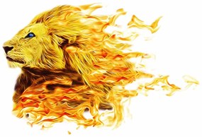 Tapet leu de foc