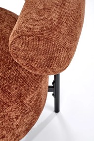 Fotoliu Hazard stofa cinnamon H72 cm
