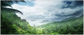 Tablou -Jungla din Seychelles (120x50 cm)