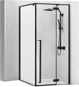 Cabina de dus Fargo 90x90 Black Mat