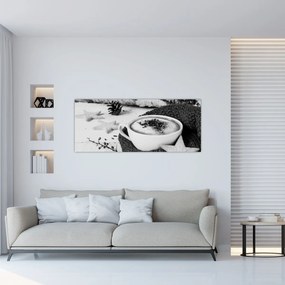 Tablou - Cappuccino de iarnă (120x50 cm)