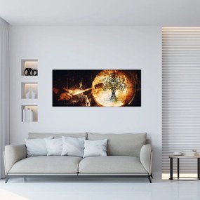 Tablou - Copacul vieții secret (120x50 cm)