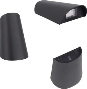LED Aplică de exterior LED/11W/230V IP65 neagră