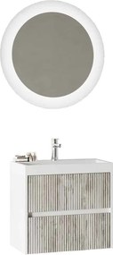 Set lemn masiv Mobilier Baie Suspendat Paige Model P2