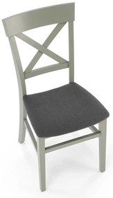 Scaun de bucătărie Rebecca, negru / verde