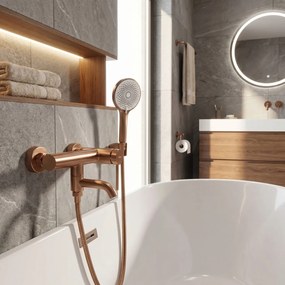 Baterie pentru cadă Rea Clif Brushed Copper