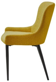 Scaun de dining galben Ontario – Unique Furniture