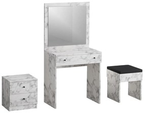 Masă de toaletă Nikki (Marmură carrara) . 1102391