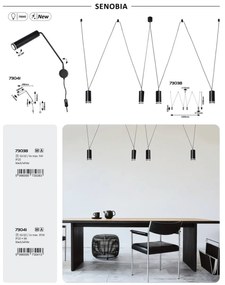 Lustra cu 4 pendule design modern Senobia