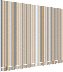 vidaXL Pânză de rezervă copertină, multicolor, 4x3 m