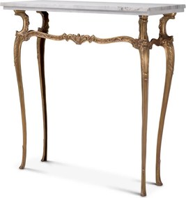 Consola LUX cu blat din marmura alba Fabiola