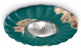 Spot incastrabil design retro realizat manual din ceramica VINTAGE