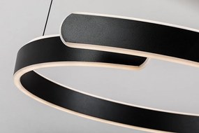 Lustra LED suspendata stil circular Silnora 57cm