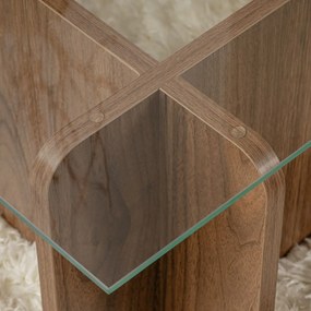 Măsuță de conferință Flavio Walnut