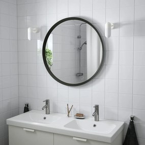 Oglinda, gri inchis - 80 cm