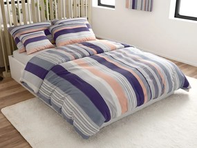 Lenjerie de pat din bumbac gri, NABON