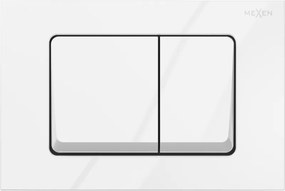 Mexen Fenix Air 10 XS buton de spălare pneumatic, alb lucios - 6A1000