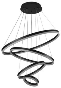 Lustră LED dimabilă pe cablu LED/165W/230V 3000-6500K + telecomandă