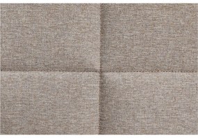 Pat tip BOXSPRING 120x200, taupe gri-maro, FERATA TV KOMFORT