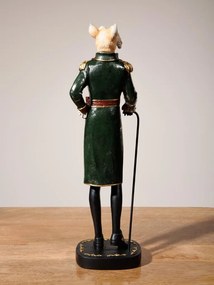 Statuie decorativă câine din rășină, H47 cm, "Dogmodore"