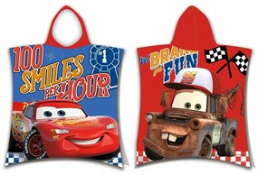 Poncho copii Jerry Fabrics Cars Fun, 50 x 115 cm