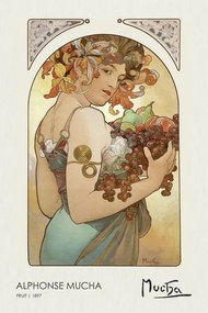 Reproducere Fruit (1897), Alfons Mucha