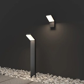 Aplica LED de perete exterior design modern IP54 Paso negru