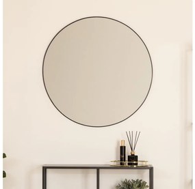 Oglindă de perete Atmosphera ALICE d. 76 cm negru