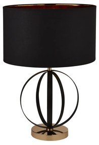 Veioza, Lampa de masa moderna Black And Gold EU8072BGO SRT