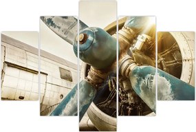 Tablou - Elice de avion vechi (150x105 cm)