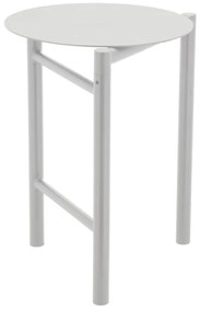 Scaun alb din metal Disc – Zone