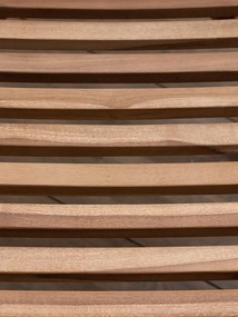 Scaun dining de exterior din lemn de tec, „Tirama”
