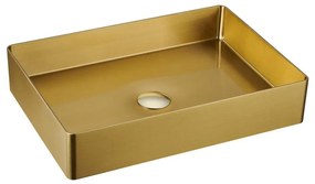 Sapho - Lavoar pentru blat AURUM 50 x 35 cm, auriu mat