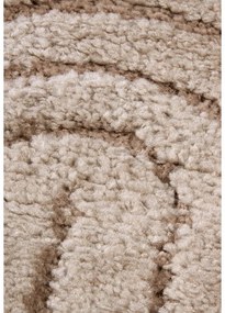 Covor taupe rotund ø 160 cm Panglao New York Taupe – Elle Decoration