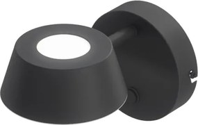 Open Design OR86522 - Aplică de perete LED TIMO, 6W/230V, 3000/4500/6500K, neagră
