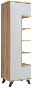 Mobilier living Betsy 20 RVPG BA (gri perlă + stejar riviera). 1024056