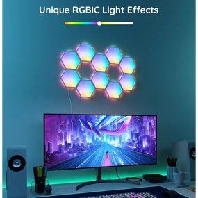 Panou LED RGB dimabil Govee LED/7,2W/230V Wi-Fi