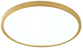 Zuma Line WM-BP1108-S-G - Plafonieră LED CAMI, 36W/230V, Ø 40 cm, aurie