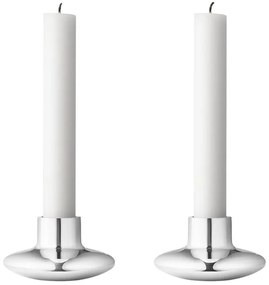 Sfeșnic din oțel inoxidabil Henning Koppel, set de 2 buc. - Georg Jensen