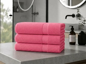 Prosop CLARYSSE ELEGANCE 60x110 cm coral, 100% bumbac