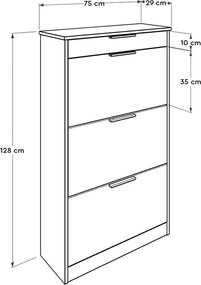 Botník Oslo Walnut II