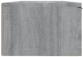 Dulap de perete, gri sonoma, 68x30x20 cm, lemn compozit sonoma gri