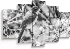 Tablou - Bluebird în timpul iernii (150x105 cm)