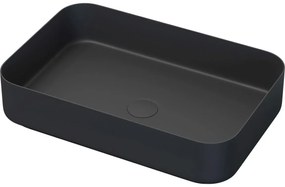 BATH DELUXE 06-052-18-02-00 - Lavoar pentru blat LJORDAL 52x34 cm, oțel/negru