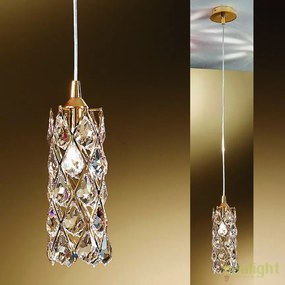 Pendul elegant cristal Asfour Rita HL 6-1549/1 gold OR