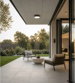 Brilagi - Plafonieră pentru baie CLARE 2xE27/24W/230V Ø 30 cm antracit IP54