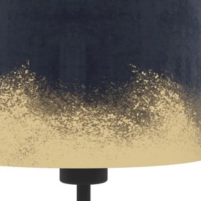 Lampă de masă Eglo 39975 CASUARITA 1xE27/40W/230V albastru/auriu